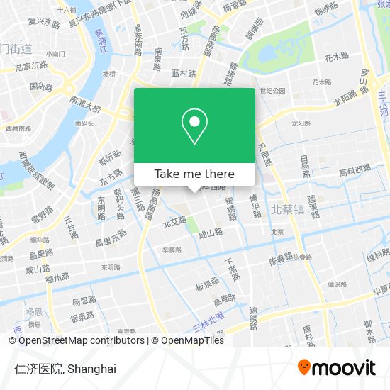 仁济医院 map