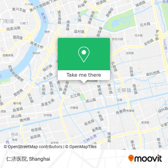 仁济医院 map