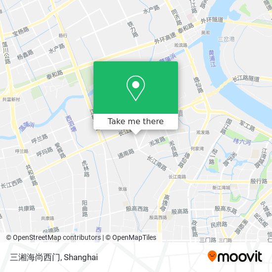 三湘海尚西门 map