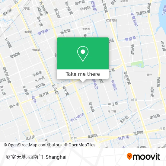 财富天地-西南门 map