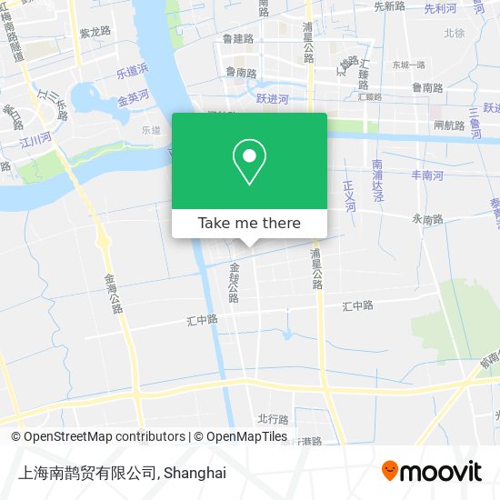 上海南鹊贸有限公司 map