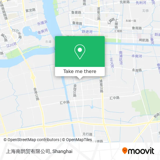 上海南鹊贸有限公司 map