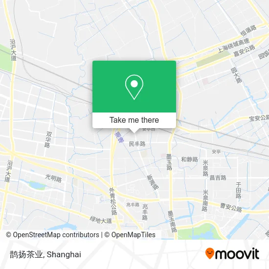 鹊扬茶业 map