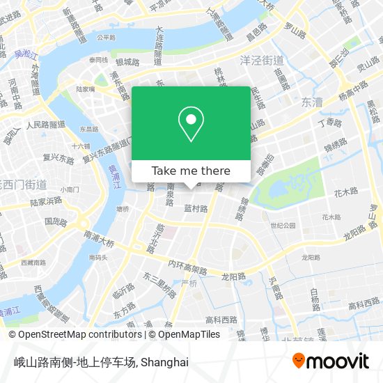 峨山路南侧-地上停车场 map