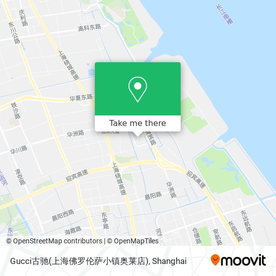 Gucci古驰(上海佛罗伦萨小镇奥莱店) map