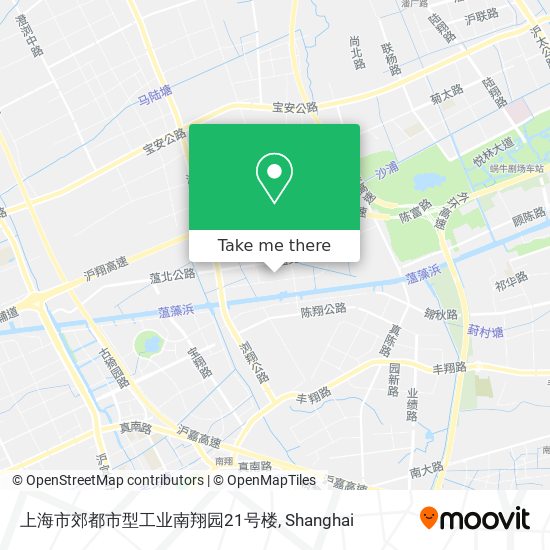 上海市郊都市型工业南翔园21号楼 map