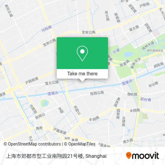 上海市郊都市型工业南翔园21号楼 map