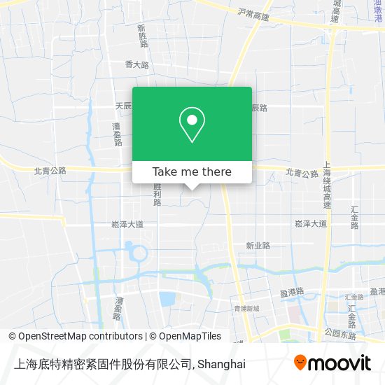 上海底特精密紧固件股份有限公司 map