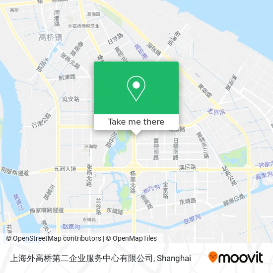 上海外高桥第二企业服务中心有限公司 map
