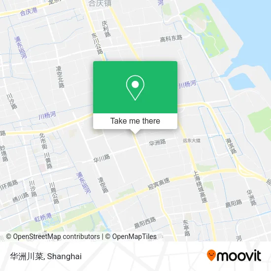 华洲川菜 map