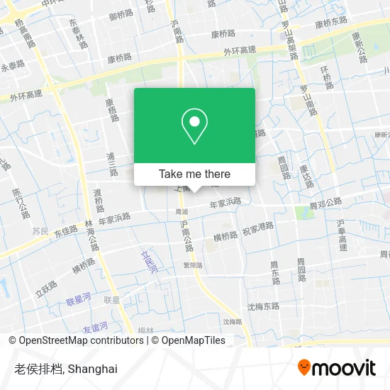 老侯排档 map