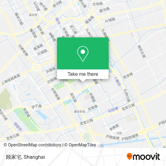 顾家宅 map