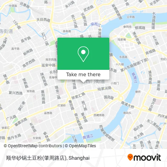 顺华砂锅土豆粉(肇周路店) map