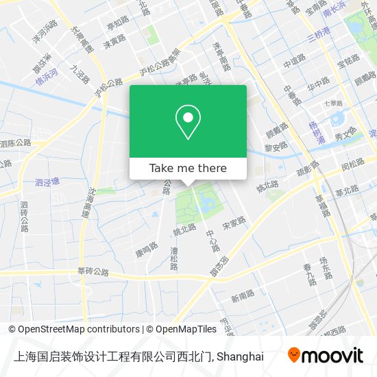上海国启装饰设计工程有限公司西北门 map