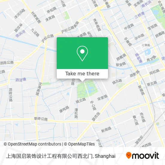 上海国启装饰设计工程有限公司西北门 map