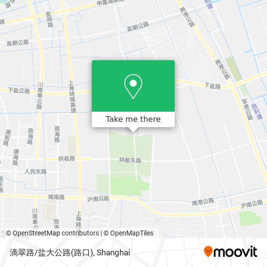 滴翠路/盐大公路(路口) map