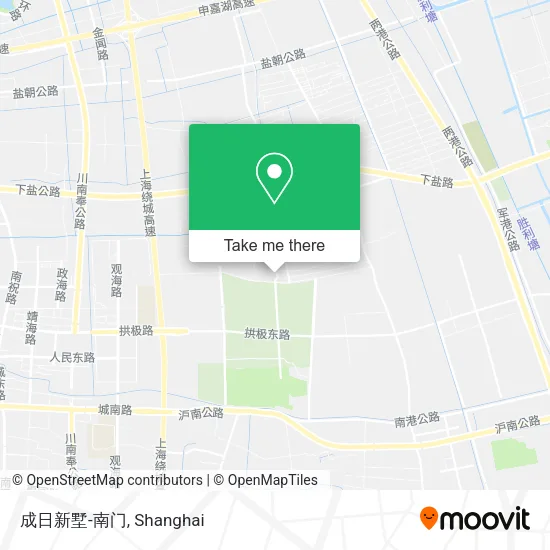 成日新墅-南门 map