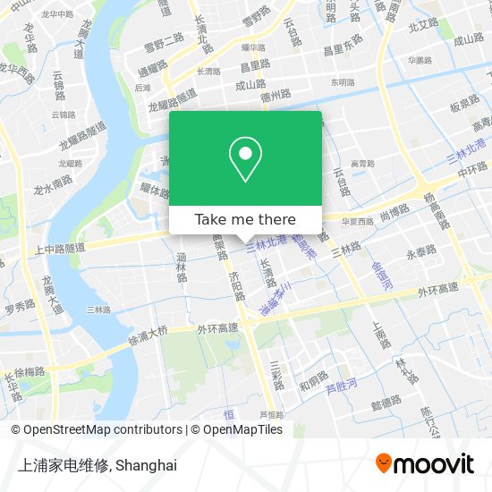 上浦家电维修 map