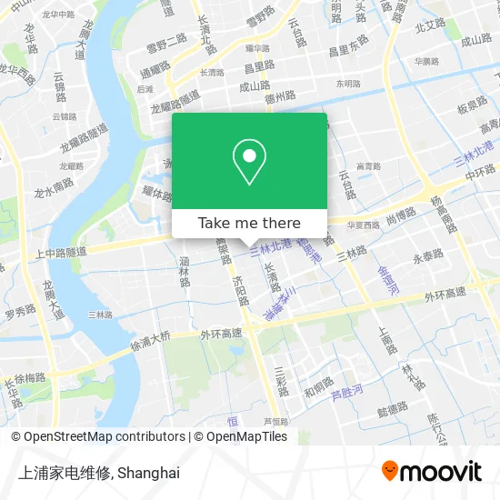 上浦家电维修 map