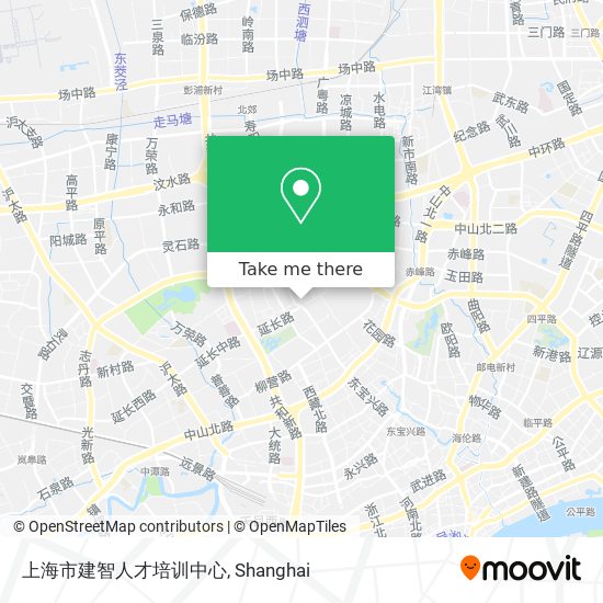 上海市建智人才培训中心 map