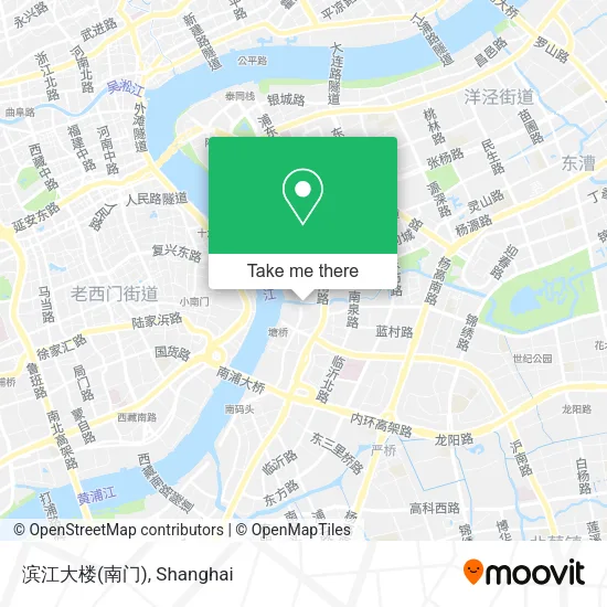 滨江大楼(南门) map