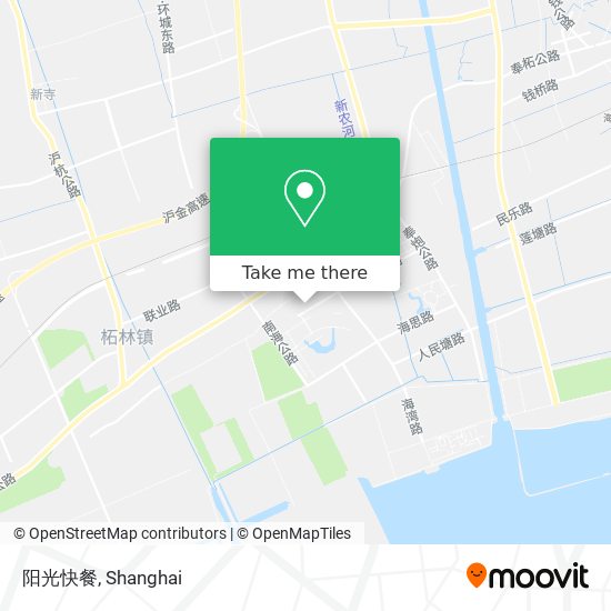 阳光快餐 map