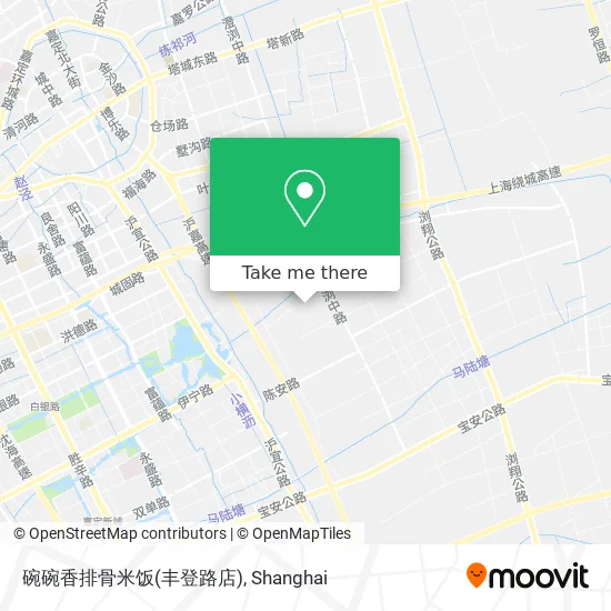 碗碗香排骨米饭(丰登路店) map