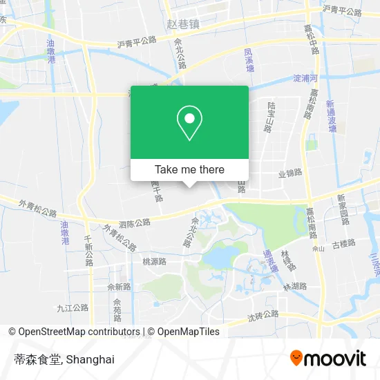 蒂森食堂 map