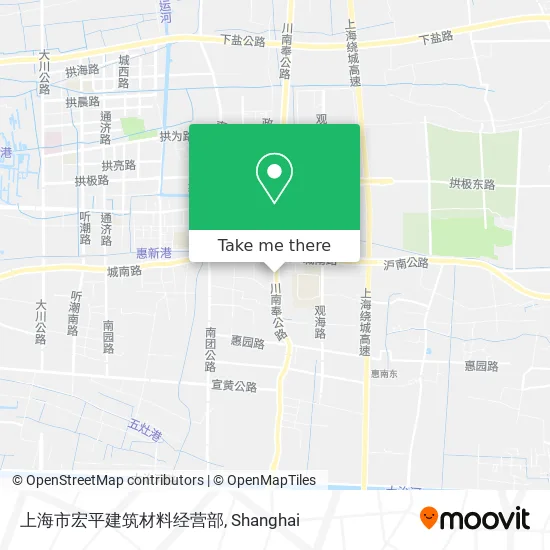 上海市宏平建筑材料经营部 map