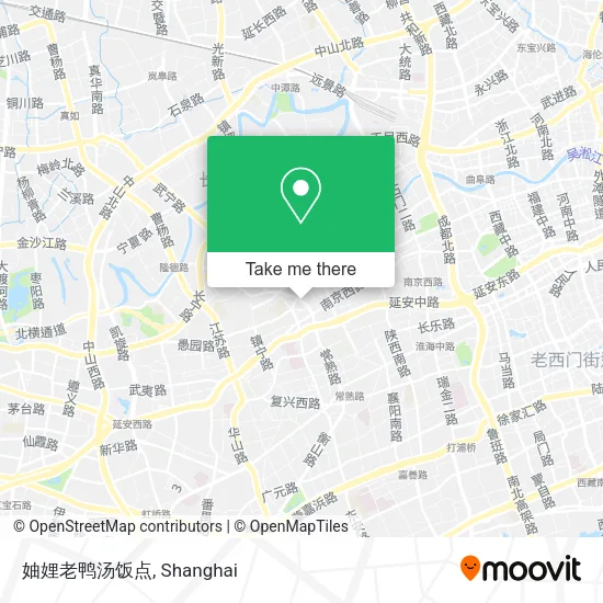 妯娌老鸭汤饭点 map