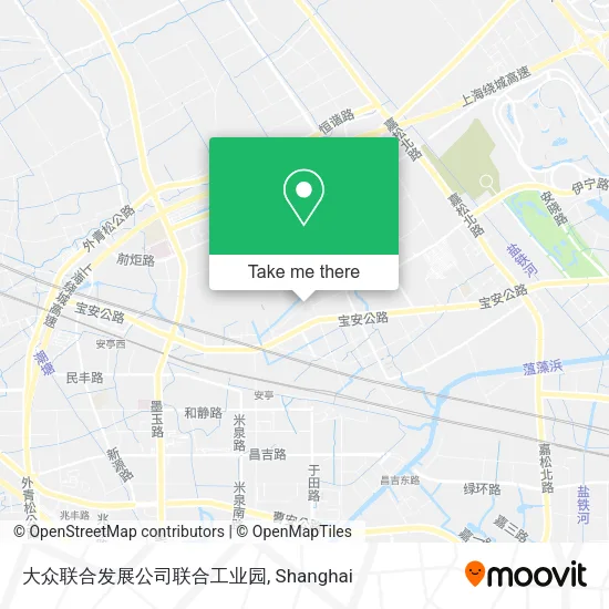 大众联合发展公司联合工业园 map