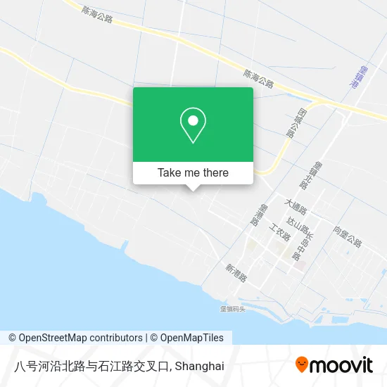 八号河沿北路与石江路交叉口 map