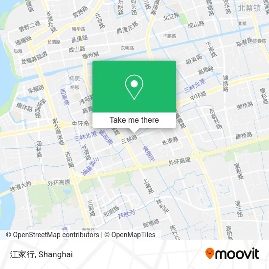 江家行 map