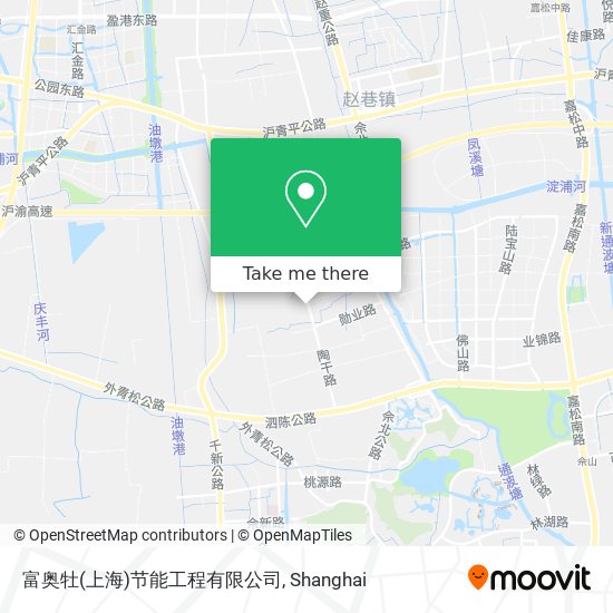 富奥牡(上海)节能工程有限公司 map
