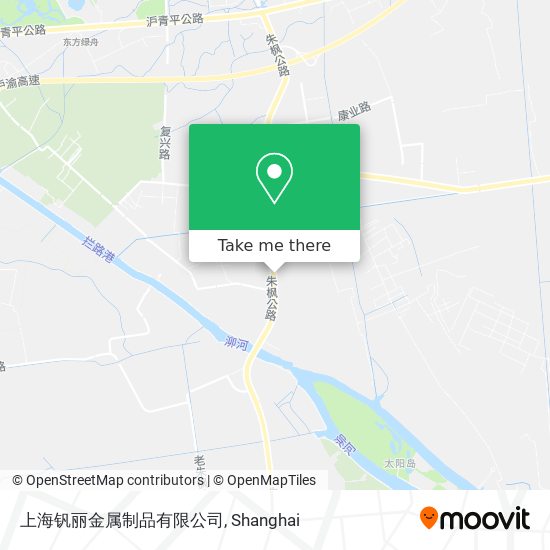 上海钒丽金属制品有限公司 map