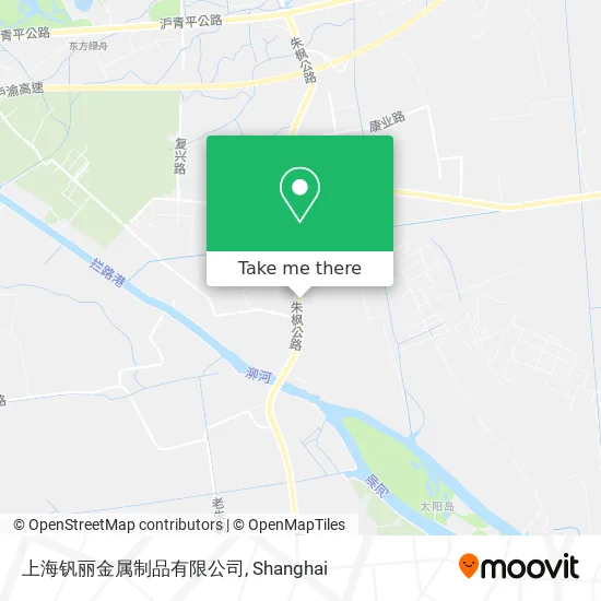 上海钒丽金属制品有限公司 map