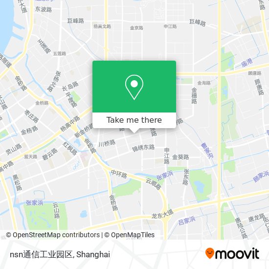 nsn通信工业园区 map