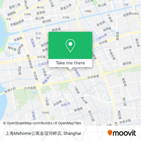 上海Mehome公寓金谊河畔店 map