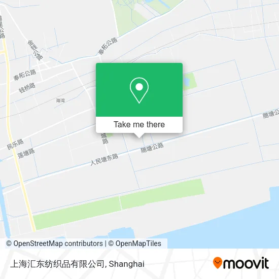上海汇东纺织品有限公司 map
