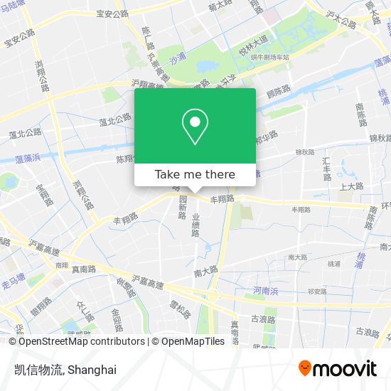 凯信物流 map