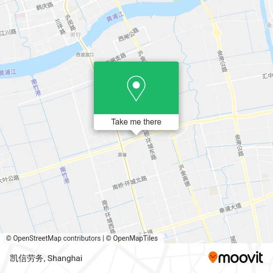凯信劳务 map