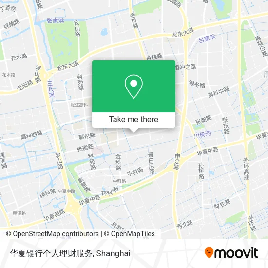 华夏银行个人理财服务 map