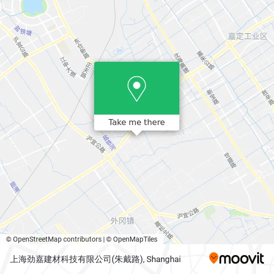 上海劲嘉建材科技有限公司(朱戴路) map