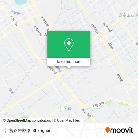 汇贤路朱戴路 map
