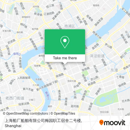 上海船厂船舶有限公司梅园职工宿舍二号楼 map