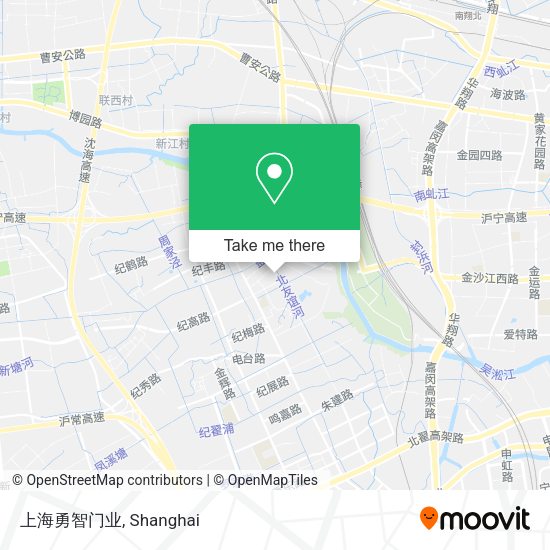 上海勇智门业 map
