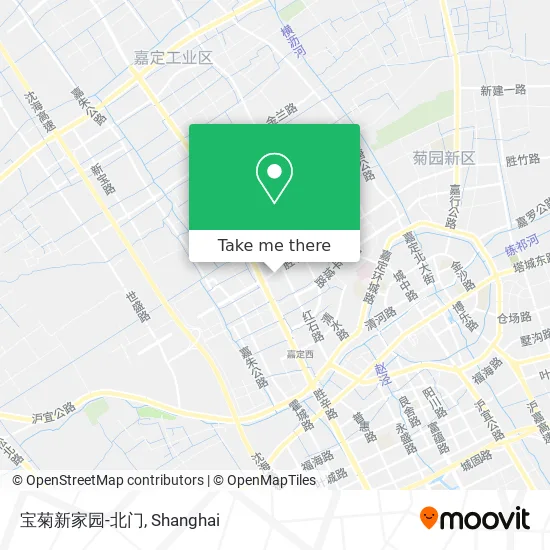 宝菊新家园-北门 map