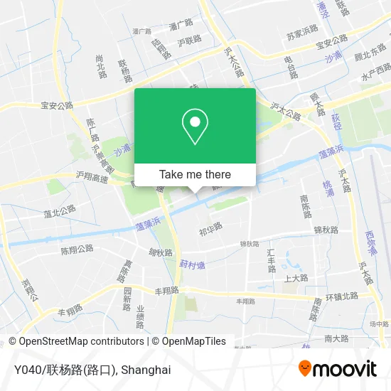 Y040/联杨路(路口) map