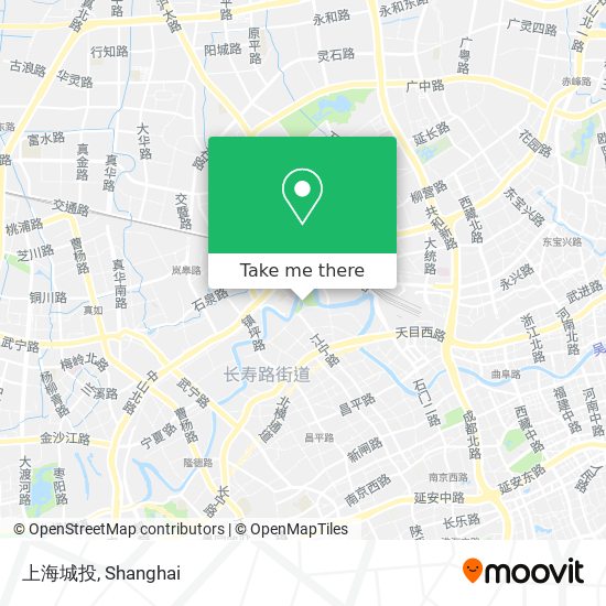上海城投 map