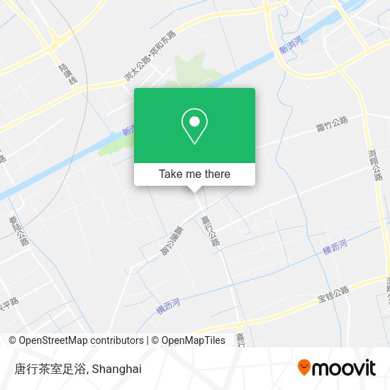 唐行茶室足浴 map